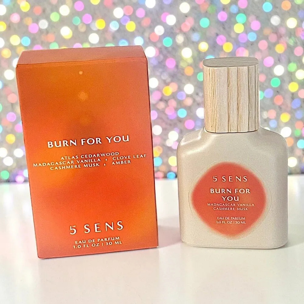 5 SENS Burn for You Fragrance 1.0 fl oz 30 ml full size New In Box RV $65